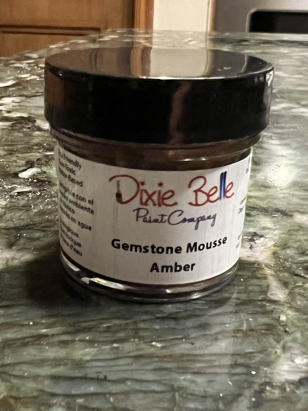 New Without Box Dixie Belle Paint Company Gemstone Mousse In Amber 1oz Non-Toxic